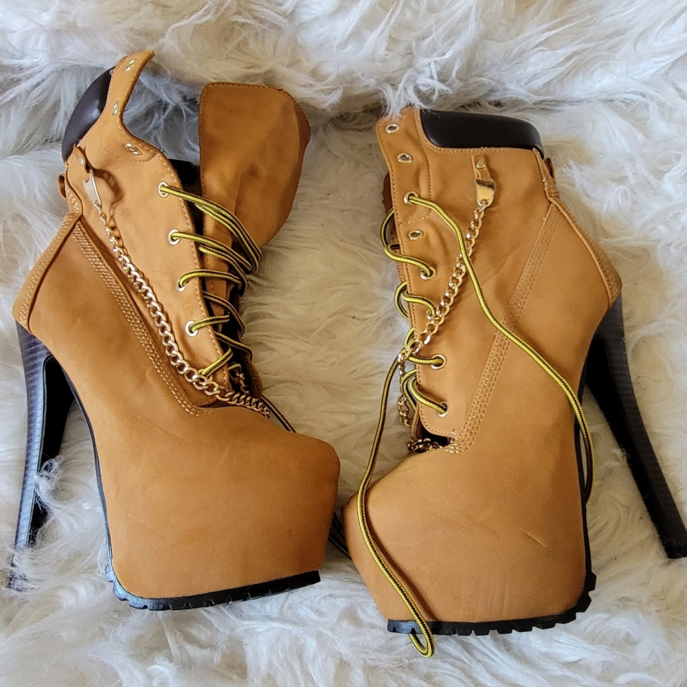 Timberland Style Platform Boots